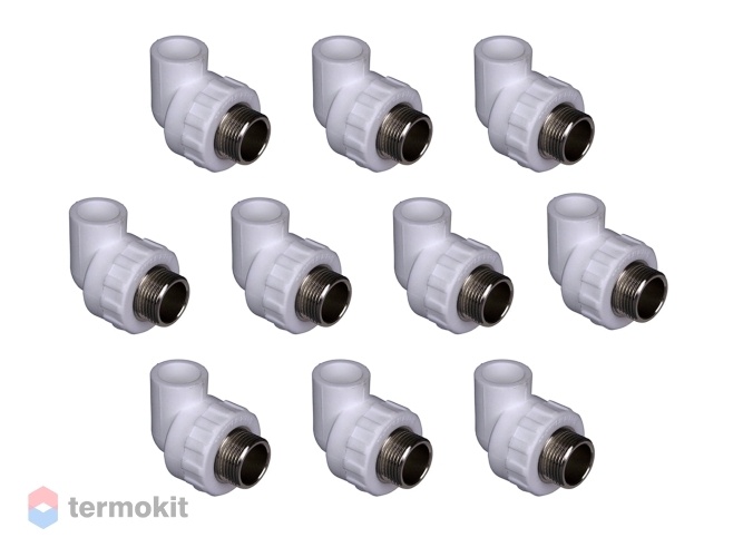 FORA Угольник комбинированный НР 20x1/2" сталь