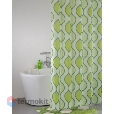 Шторка для ванной IDDIS Curved Lines 200х200 с рисунком 402P20Ri11