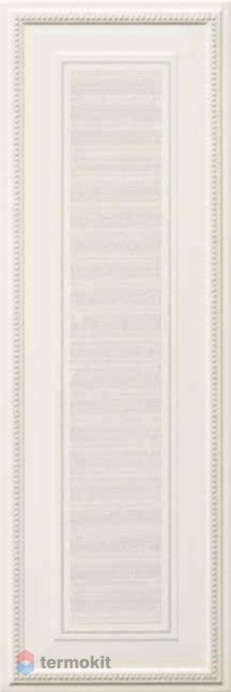 Керамическая плитка Ascot New England EG331BVD Bianco Boiserie Victoria Dec декор 33,3х100