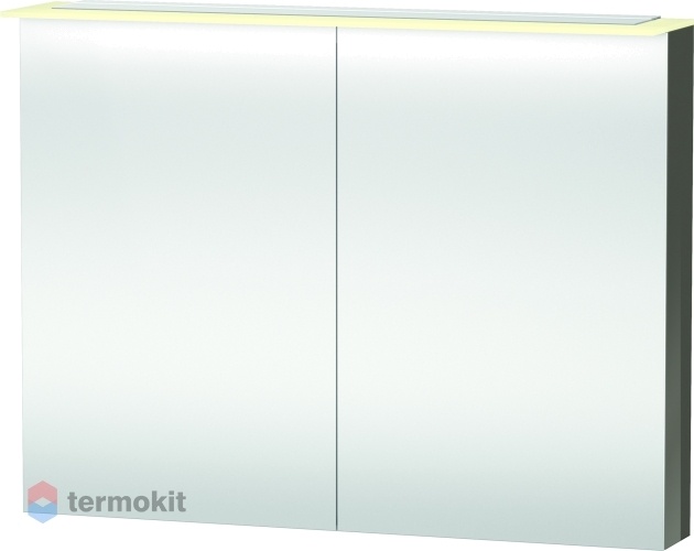 Зеркальный шкаф Duravit X-Large 100 с подсветкой Серая фланель XL759508989