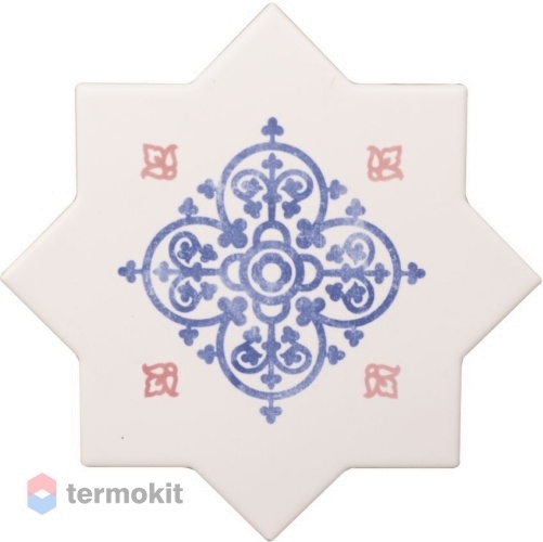 Керамическая плитка Cevica Becolors Star Dec. Arabesque декор 13,25x13,25