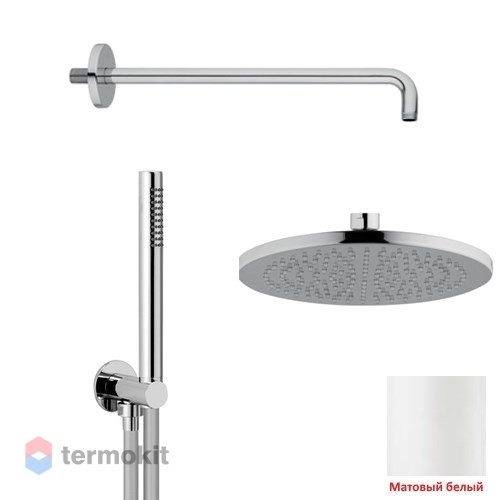 Комплект для душа AquaElite белый матовый KT017A04Q