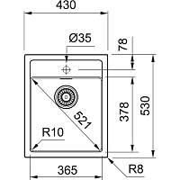 Мойка для кухни FRANKE Sirius оникс 114.0489.202