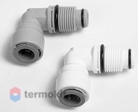 WATERSTRY Переходник угловой трубка 3/8" - 3/8" нар. резьба