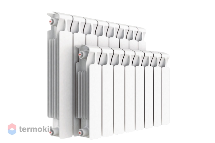 Секционный биметаллический радиатор Rifar Monolit 500 04 секции Уцененный