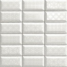 Керамическая плитка Mainzu Bumpy Luxor White (Mix без подбора) Настенная 10х20