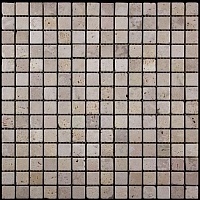 Мозаика из травертина Natural Adriatica 7M090-20T (Travertine) (2х2) 30,5х30,5