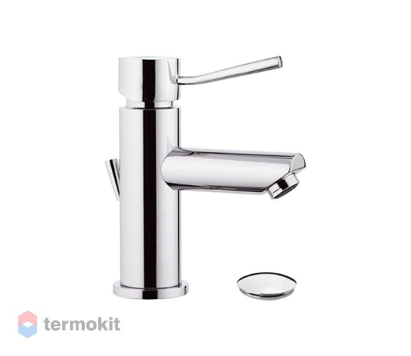 Смеситель для раковины Remer Minimal с донным клапаном Хром N10