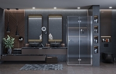 Душевой уголок Ambassador Diamond 2000x1000x1000 хром правый 12011106R