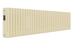 Стальной трубчатый радиатор Kohr Heim 3030/30 секций с боковым подключением 3/4 RAL1015