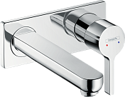 Встраиваемый cмеситель для раковины Hansgrohe Metris S излив 225 мм 31163000