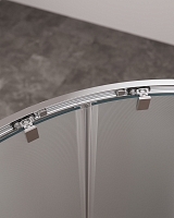 Душевой уголок Cezares Molveno 1950x1200x1200 (рифленое стекло) хром MOLVENO-R-22-90+30-P-Cr