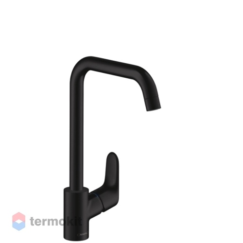 Смеситель для кухни Hansgrohe Focus M41 черный матовый 31820670