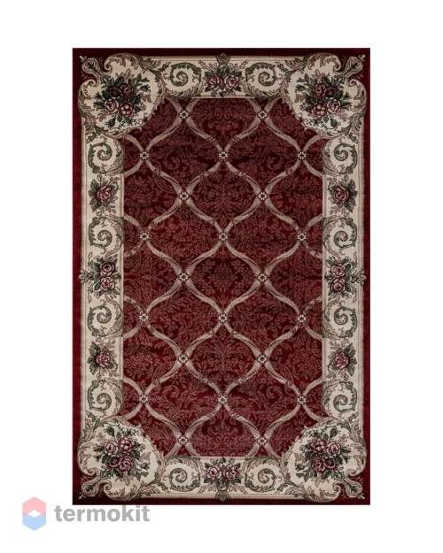 Ковёр Merinos Colizey 150x300 прямоугольный красный/кремовый D468