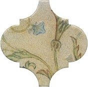 Керамическая плитка Kerama Marazzi Арабески Котто OP/A167/65000 орнамент декор 6,5x6,5