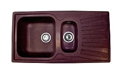 Мойка для кухни AquaGranitEx M-09K красный марс M-09K (334)