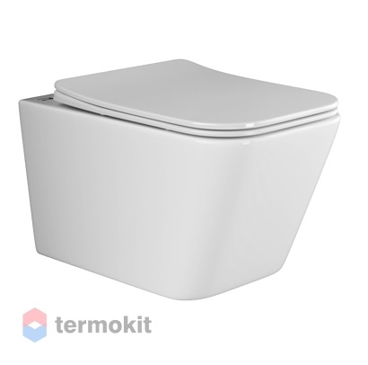 Унитаз подвесной Ceramicanova METRIC с сиденьем микролифт CN3007