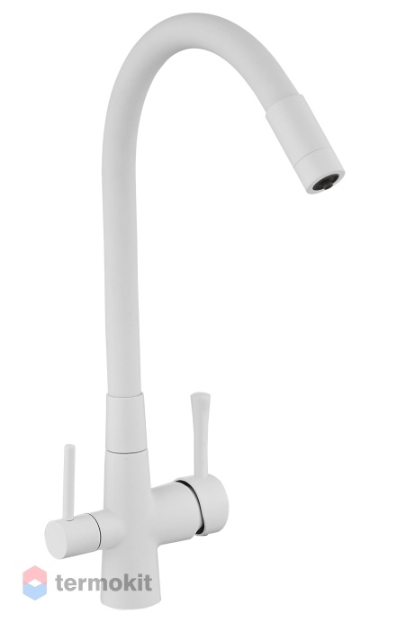 Смеситель для кухни Savol белый S-L1806W-02