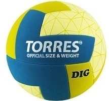 Мяч волейбольный TORRES DIG, р.5 V22145