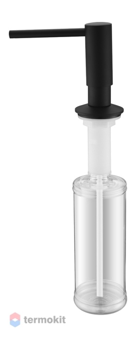 Дозатор для мыла Paulmark DECUS антрацит D004-401