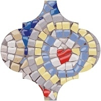 Керамическая плитка Kerama Marazzi Арабески Майолика OP/A170/65000 гауди декор 6,5x6,5