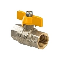 Кран шаровой ENOLGAS газ.  ВВ 3/4&quot; (бабочка)