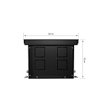 Внутрипольные конвекторы Royal Thermo ширина 200 мм, глубина 150 мм с естественной конвекцией