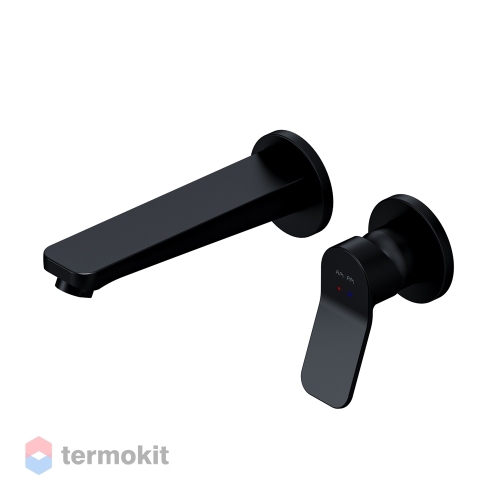 Встраиваемый смеситель для раковины AM.PM X-Joy черный F85A72622 УЦЕНЕННЫЙ