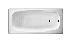 Стальная ванна BLB Atlantica 1700x800 без отверстий для ручек B70Aб