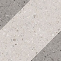 Керамогранит Wow Color Drops Natural Bit Decor Grey 18,5x18,5