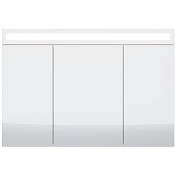 Зеркальный шкаф DREJA Uni 120 подвесной Белый глянец 99.9013