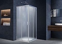 Душевой уголок Vincea Alpha 1900x800x800 хром (рифленое стекло) VSS-3AL800MT