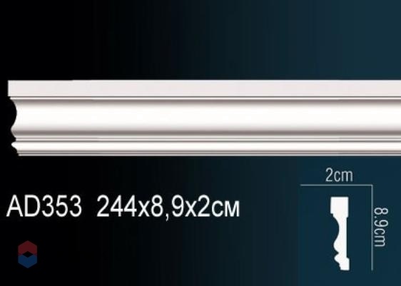 Молдинг Perfect гладкий AD353
