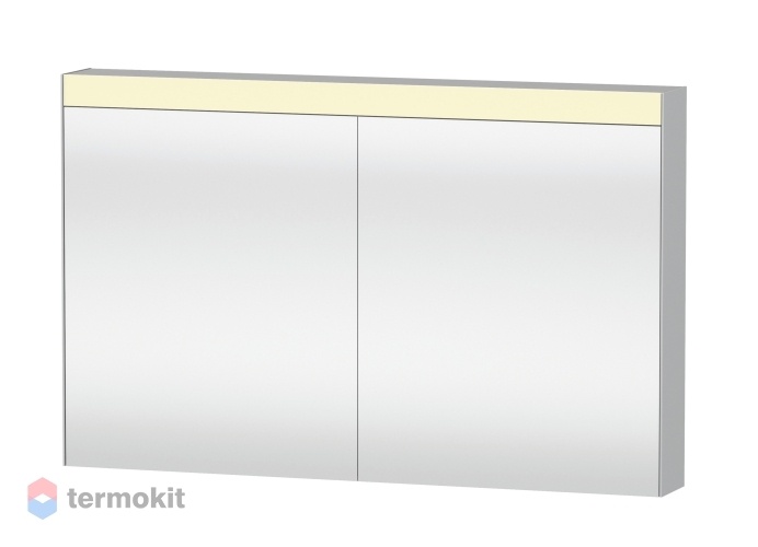 Зеркальный шкаф Duravit Light & Mirrors 120 с подсветкой белый глянец LM782300000