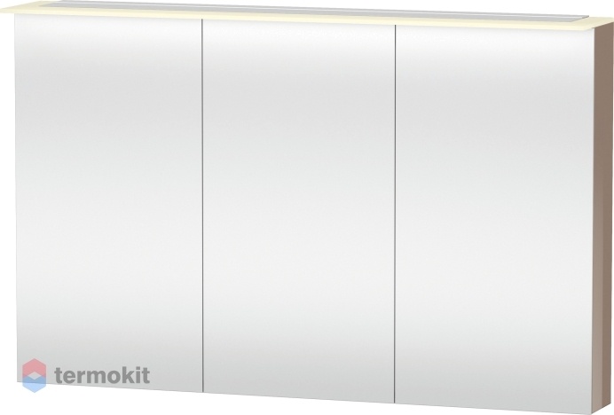 Зеркальный шкаф Duravit X-Large 120 с подсветкой Капучино XL759608686
