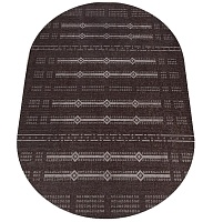 Ковёр Kitroom Флурлюкс (Сизаль) 140x200 овальный коричневый 51220