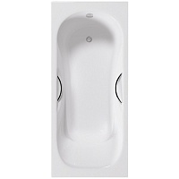 Ванна чугунная Delice Malibu 1700х750 с отверстиями для ручек DLR230609R