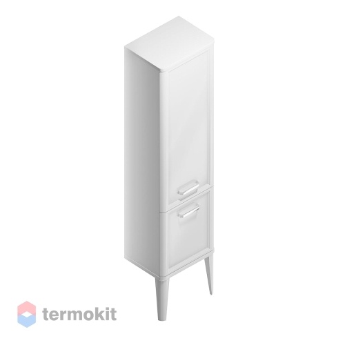 Шкаф-колонна Kerama Marazzi Pompei 43 напольный/подвесной белый глянцевый PO.N.150\WHT
