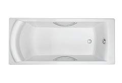 Чугунная ванна Jacob Delafon Biove 1700х750 с отверстиями для ручек E2938-00