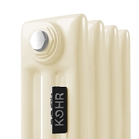 Стальной трубчатый радиатор Kohr Heim 3180/04 секции с боковым подключением 3/4 RAL1015