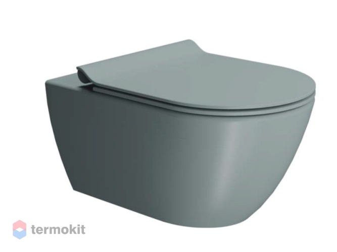 Чаша унитаза подвесного GSI PURA ghiaccio matte 8815FR215