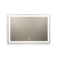 Зеркало Art&Max ZOE 100 с подсветкой подвесное AM-Zoe-1000-800-DS-F