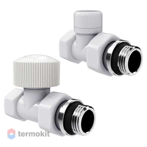 Royal Thermo Набор термостатический прямой Design 1/2М30х1,5 (Белый)