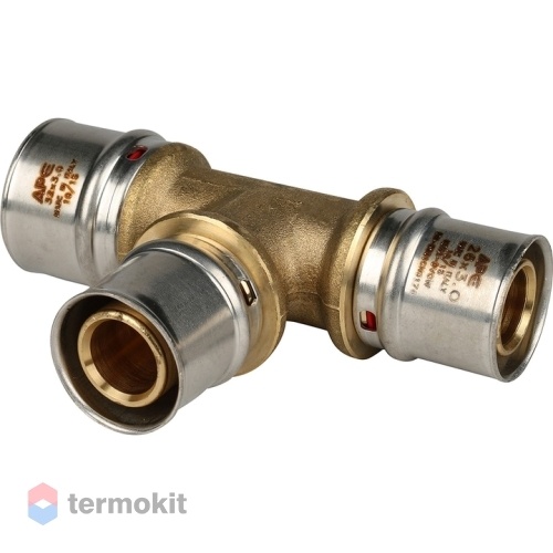 STOUT Тройник переходной 32х26х26 для металлопластиковых труб прессовой