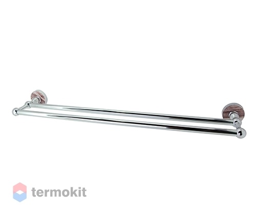 Держатель полотенец двойной WasserKRAFT Regen K-69040