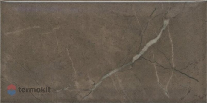 Керамическая плитка Kerama Marazzi Эль-Реаль 19053 коричневый грань настенная 9,9x20