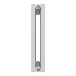 Стальные трубчатые радиаторы с боковым подключением Royal Thermo SHIFT_Q 2050 цвет белый