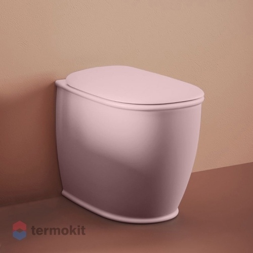 Чаша унитаза приставного Artceram Atelier pink ATV002 33 00