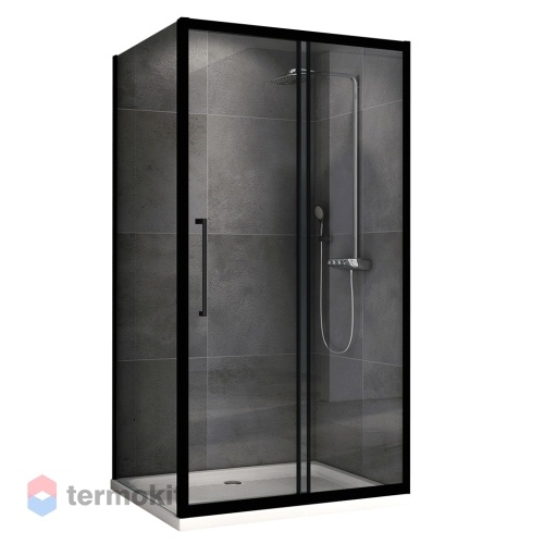 Душевой уголок ABBER Schwarzer Diamant 1950x1800x800 черный AG30180BH-S80B