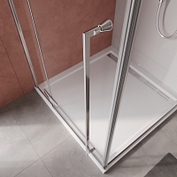 Душевой уголок Cezares Liner 1950x1200x900 правый хром LINER-AH-1-120/90-C-Cr-R